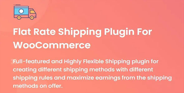 Flat Rate Shipping For WooCommerce nulled plugin