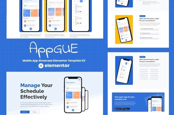 AppGUE elementor Template Kits