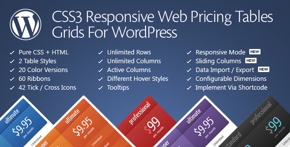 css3-responsive-web-pricing-tables-grids CSS3 Compare Pricing Tables NULLED Plugin