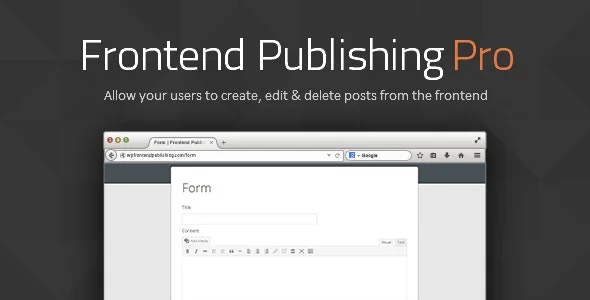Frontend-Publishing-Pro.jpg Frontend Publishing Pro nulled plugin
